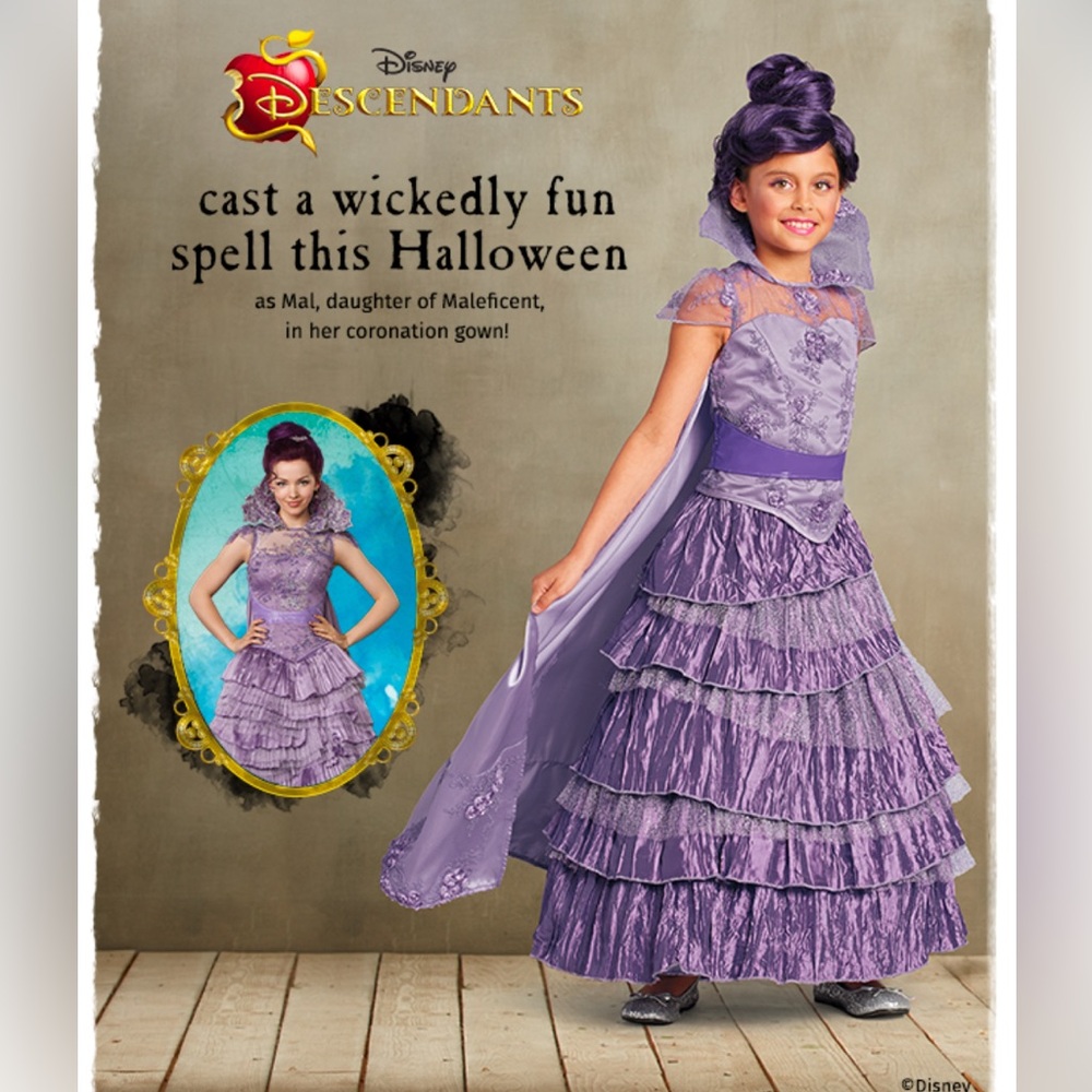 Disney Chasing Fireflies Descendents Mal Dress